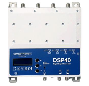 LEM DSP40 4G/5G - programovatelný DVB-T/T2 zesilovač
