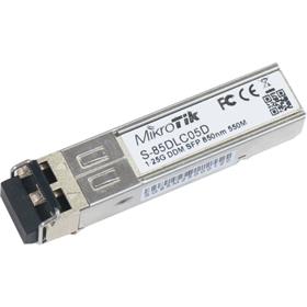 MikroTik SFP optický modul S-85DLC05D, MM, 550m, 1.25G, 850nm