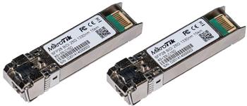 MikroTik SFP28 pár optických modulů XS+2733LC15D, SM, 15km, 1/10/25G