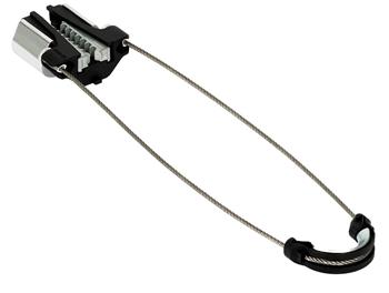 Odtahový držák pro optické kabely s nosnou šňůrou (3–6 mm) I-06,PAT