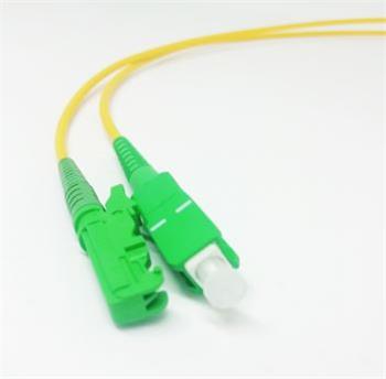 OPTIX E2000/APC-SC/APC optický patch cord 09/125 1m simplex