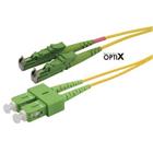 OPTIX E2000/APC-SC/APC optický patch cord 09/125 20m