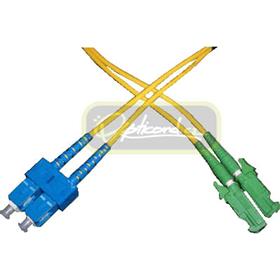 OPTIX E2000/APC-SC optický patch cord 09/125 1m G657A