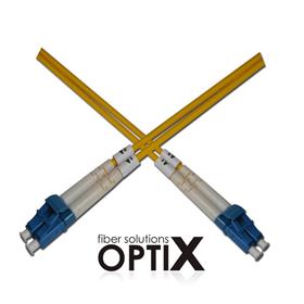 OPTIX LC-LC patch cord 09/125 0,25m duplex G657A 1,8mm