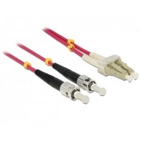 OPTIX LC-ST Optický patch cord 50/125 10m OM4 Duplex