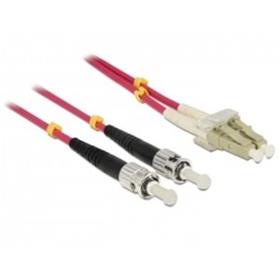 OPTIX LC-ST Optický patch cord 50/125 2m OM4 Duplex