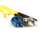 OPTIX LC/UPC-ST/UPC Optický patch cord  09/125 15m G657A