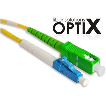 OPTIX SC/APC-LC patch cord 09/125 0,5m simplex G657A 1,8mm