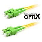 OPTIX SC/APC-SC/APC optický patch cord 09/125  0,5m G657A