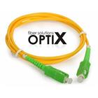 OPTIX SC/APC-SC/APC patch cord  09/125 0,25m simplex G657A 1,8mm