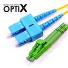 OPTIX SC-LC/APC optický patch cord 09/125 1m G657A 