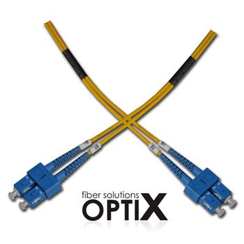 OPTIX SC/UPC-SC/UPC Optický patch cord 09/125 30m