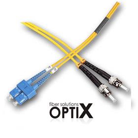 OPTIX ST/UPC-SC/UPC Optický patch cord 09/125 1m G657A