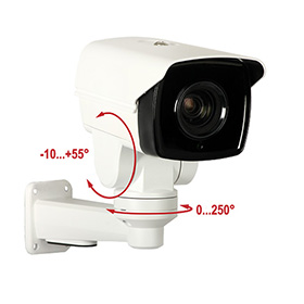 Otočná kamera PTZ N-CAM 870 (1080p, 5-50mm 10x motozoom, 0,01 lx, IR do 80m) AHD, HD-CVI