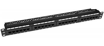 Patch panel 19" PP24 - 24-porty UTP6a