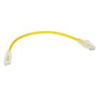 Patchcord U/UTP kat. 5e 0,25 m žlutý NETSET