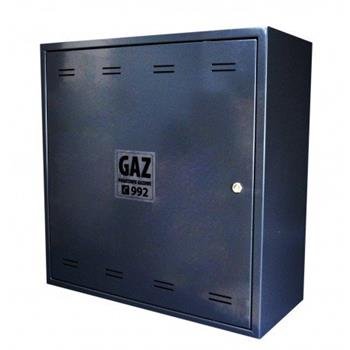 Revizní skříňka na plyn 600x600x250- Antracit- bez nápisu GAZ