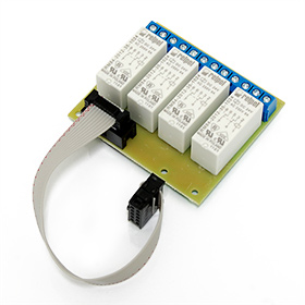 Rozšiřující modul 4 relé pro LAN /GSM controller V2