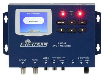 Signal WS-6990 HDMI modulátor - DVB-T/C s nastavitelným datovým tokem (1-20 Mbps)