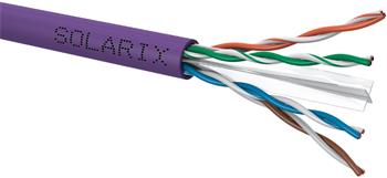 Solarix instalační kabel CAT6 UTP LSOH 305m box