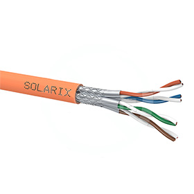 Solarix instalační kabel CAT7 SSTP LSOH 1m SXKD-7-SSTP-LSOH