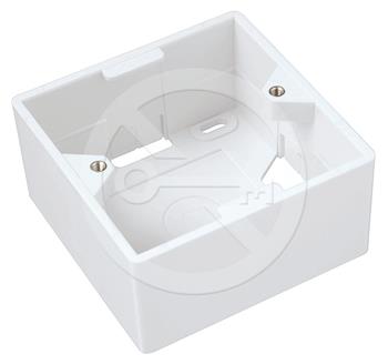 Solarix Krabice/box na omítku pro zásuvky SX9-x-y-z-WH SX9-0-WH bílý