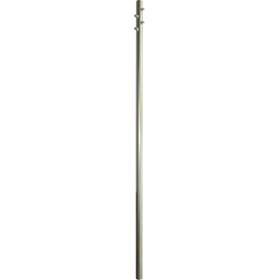 Stožár anténní 2 metry, 48/2mm (s maticemi), zinek Galva