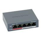 Switch PoE Hikvision DS-3E0105P-E/M(B) 5xFE (4xPoE 802,3af/at) Budżet mocy: 35 W