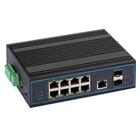 Switch PoE ULTIPOWER 192SFP 802,3af/at 8xPoE FE, 1xGE, 2xSFP 1000M, Extend,VLAN, PoE Auto-Check, Hi-PoE