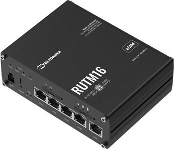Teltonika RUTM16, Průmyslový 4G Wi-Fi 5 router, eSIM