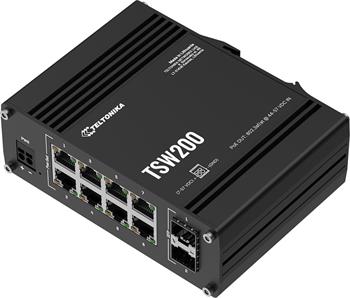 Teltonika TSW200 Průmyslový PoE Switch bez Managementu