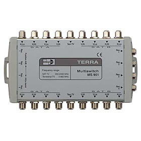 Terra MS-951 - Kaskádový multiswitch 9/4 + 9