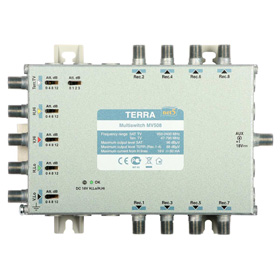 Terra MV-508 - Multiswitch 5/8 bez zdroje