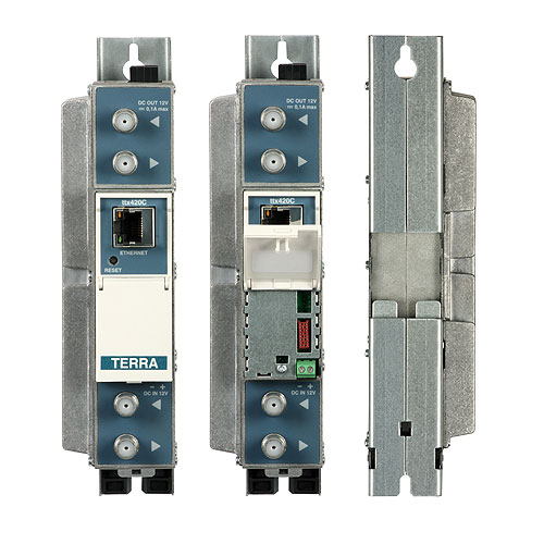 TERRA TTX-420C (2xCI) - transmodulátor DVB-T/T2/C - 2xDVB-T (COFDM) 