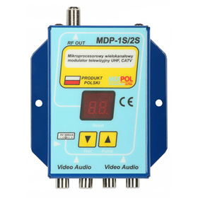 TV modulátor Mixpol MDP-2S(1-69 / S1-S38) - dvoukanálový