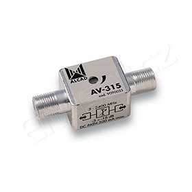 Útlumový článek Alcad AV-315 - 3-18 dB, TV/SAT, DC pass