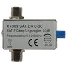 Útlumový článek SAT DR 67009 - 1-2400 MHz, 0-20 dB