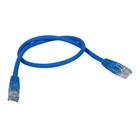UTP patch kabel Cat5e 0,5m modrý