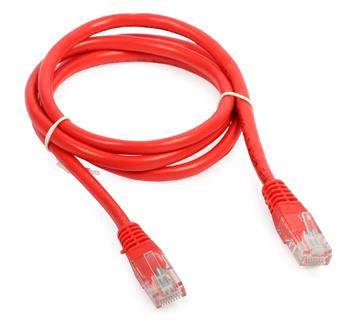 UTP patch kabel Cat5e 1m červený