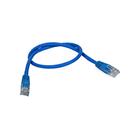 UTP patch kabel Cat6 0,5m modrý